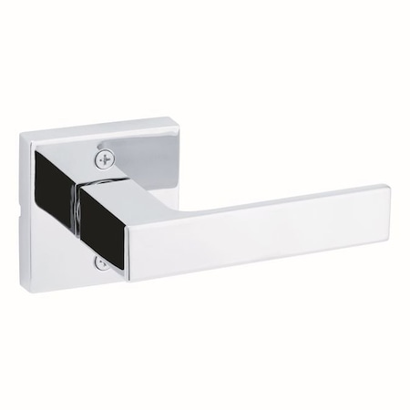 Kwikset Singapore Lever with Square Rose Half Dummy Bright Chrome Finish 788SALSQT-26